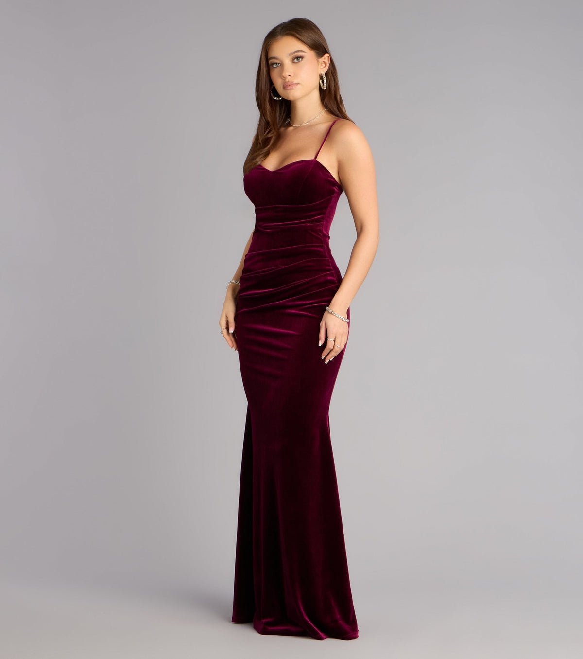 Layne Velvet Mermaid Formal Dress