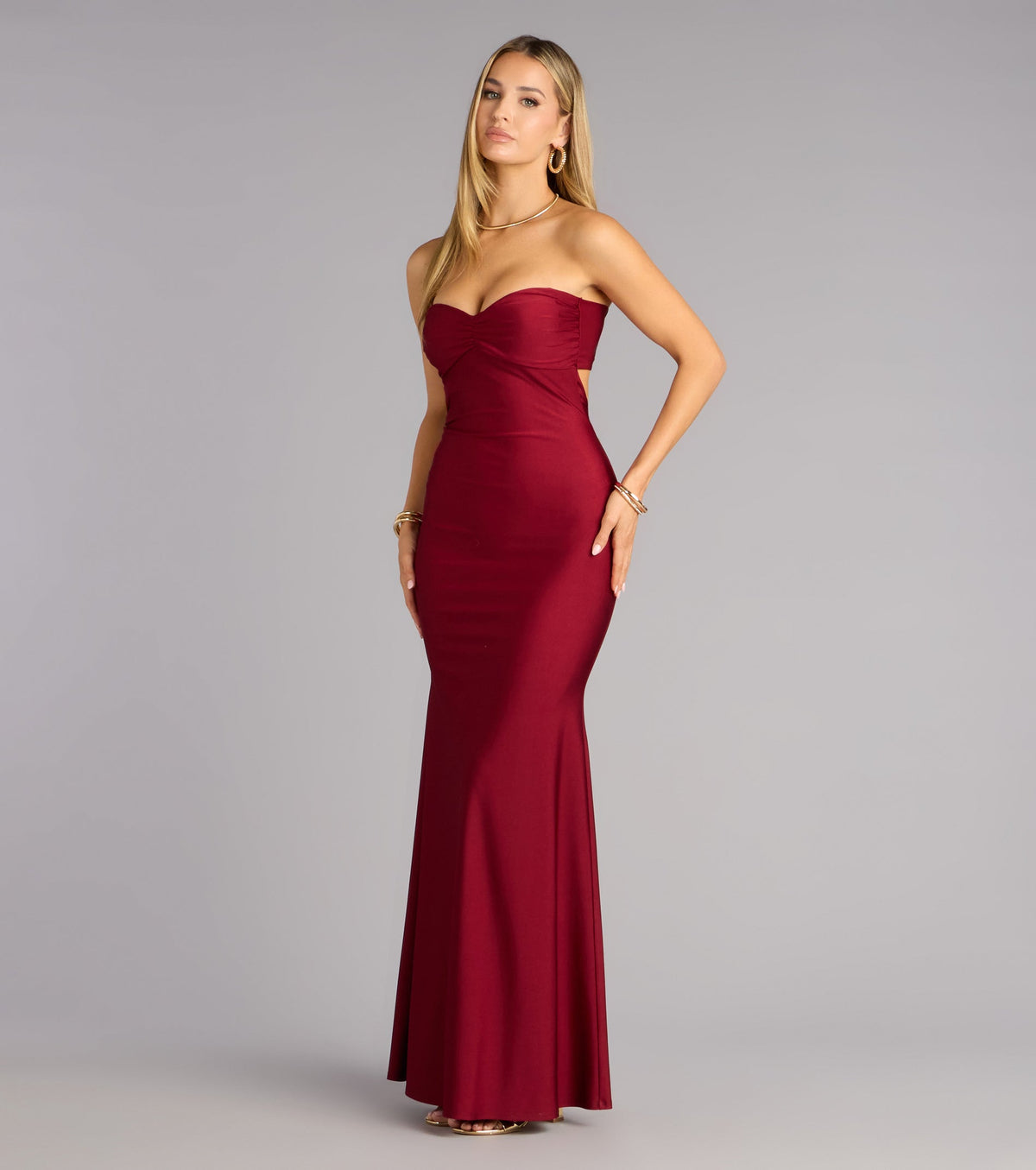 Monae Tie-Back Mermaid Formal Dress