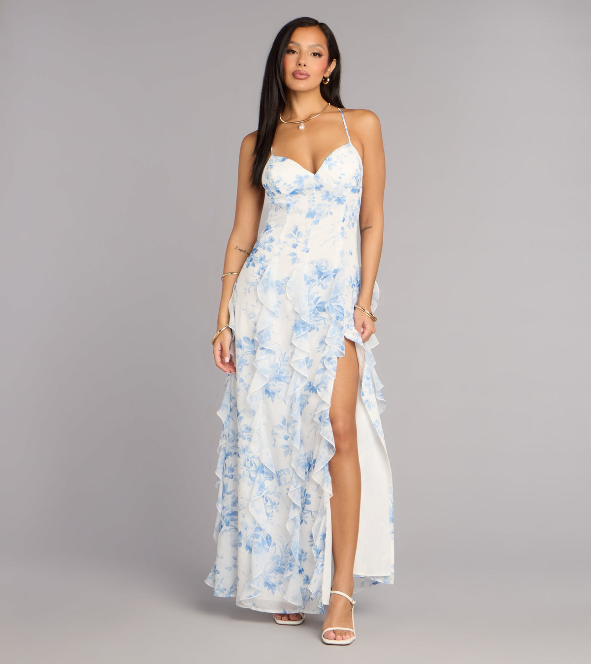 Made for the Moment Floral Maxi Dress