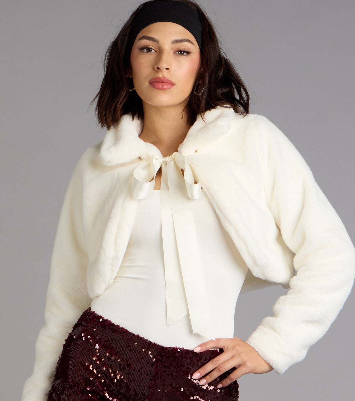 Wrapped in Luxe Faux Fur Jacket