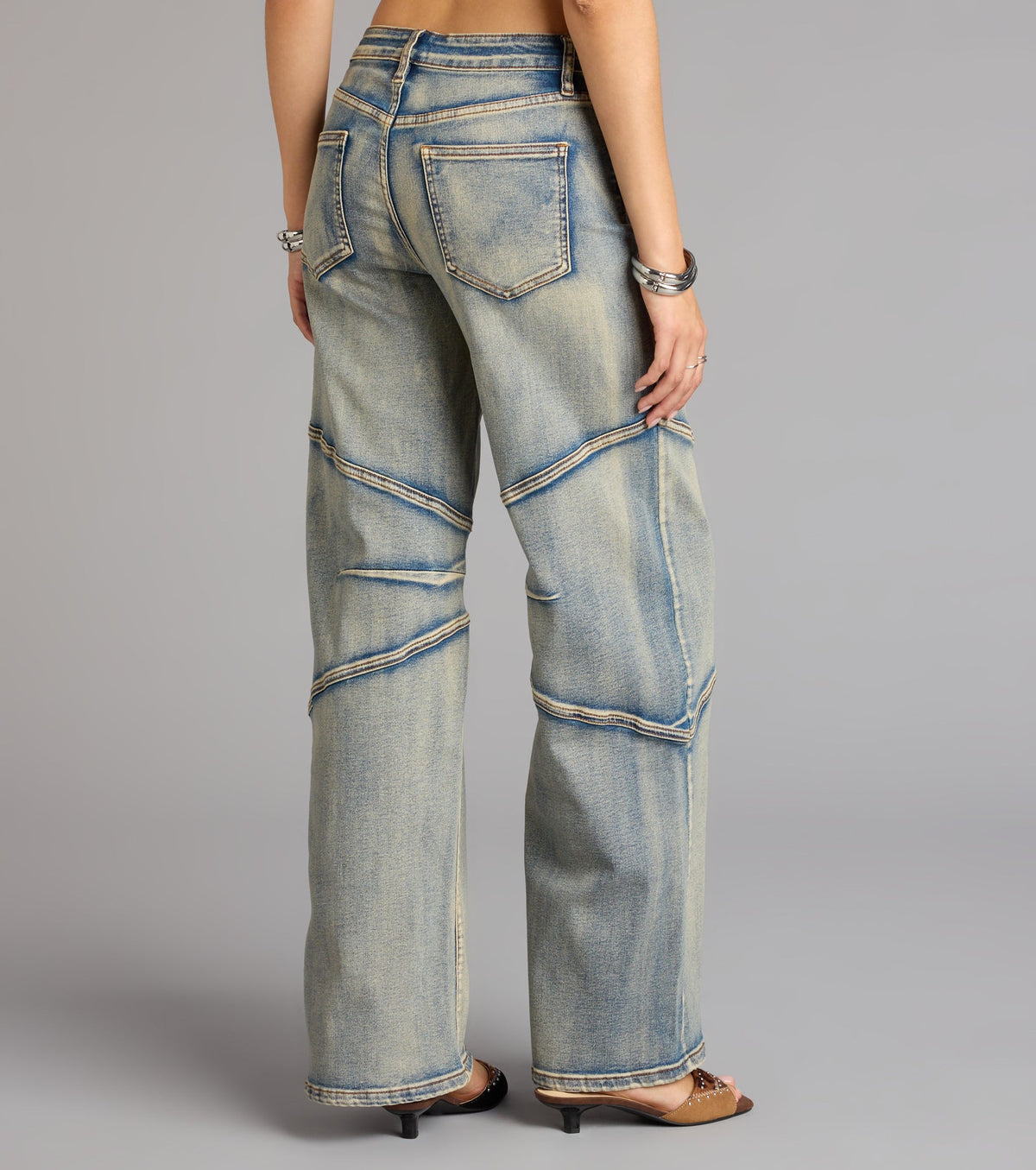 Curve The Rules Straight-Leg Denim Jeans