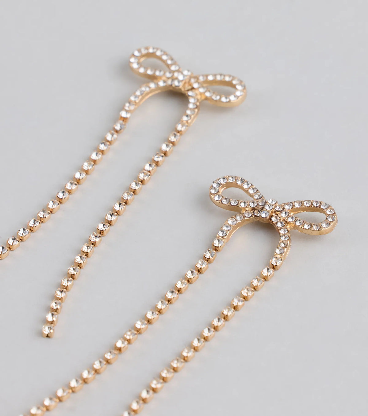 Flirt Mode On Bow Drop Earrings