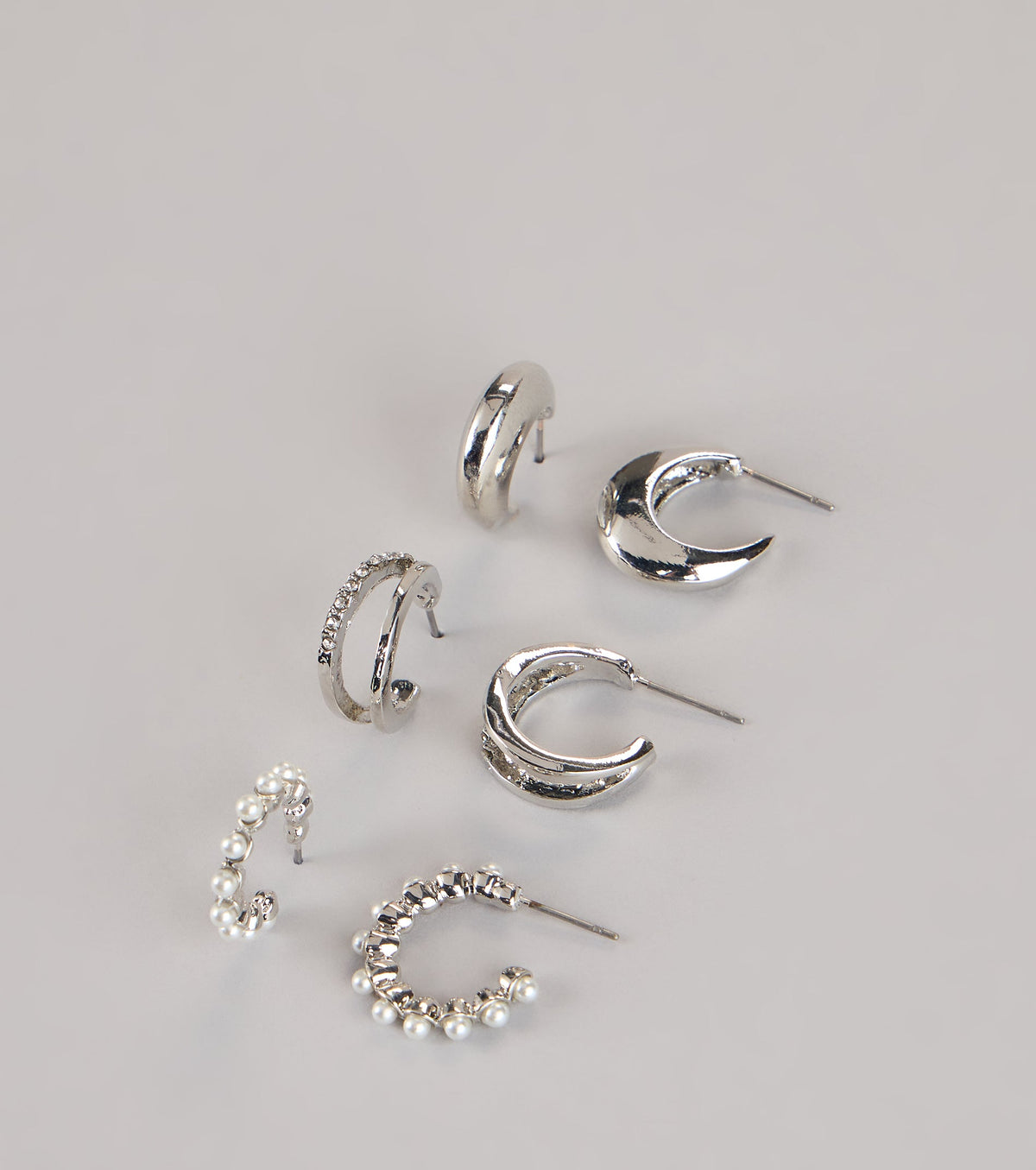 Perfect Stack Huggie Hoop Earrings Set