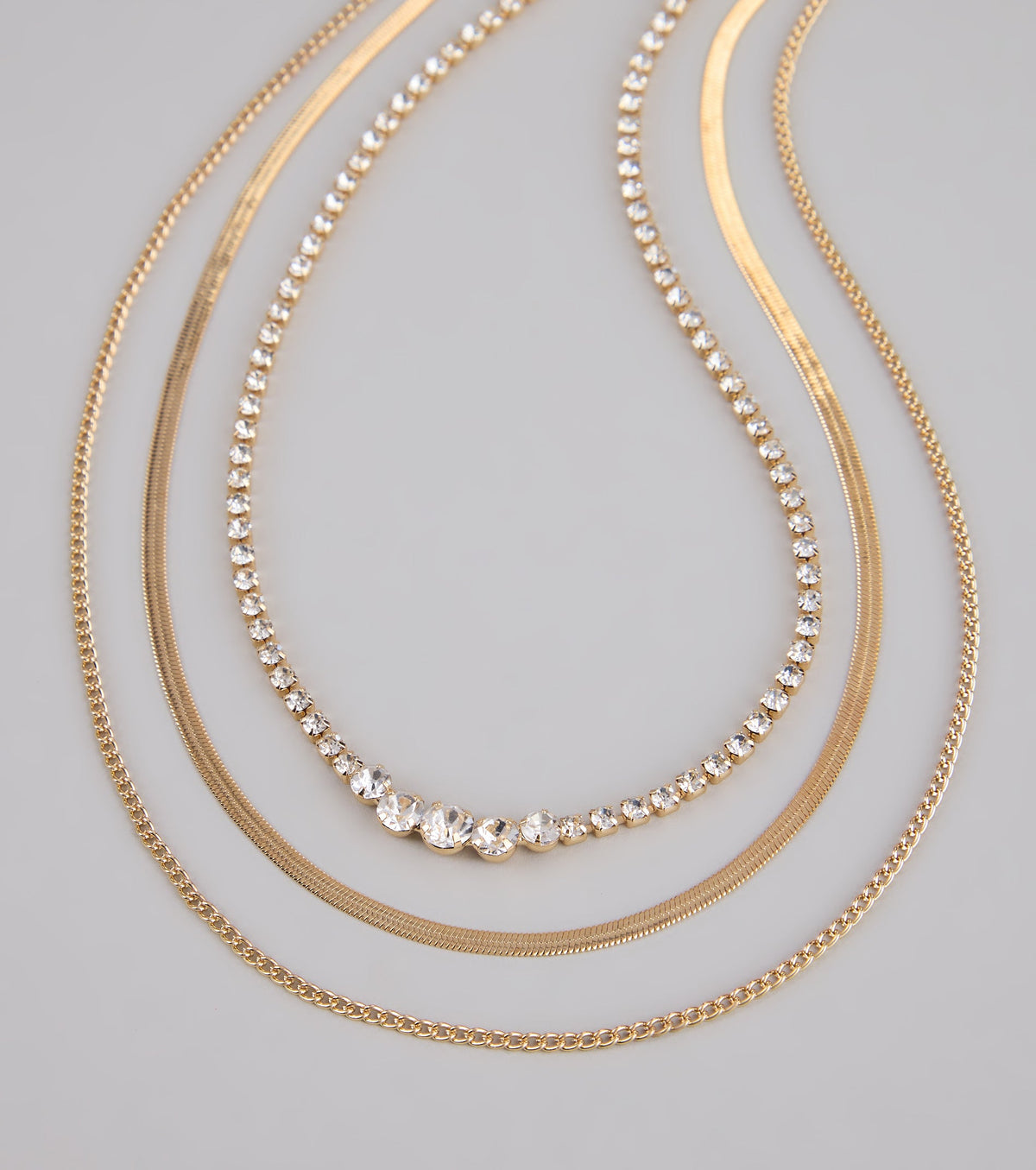 Keep It Sparkling Layered Necklace Set