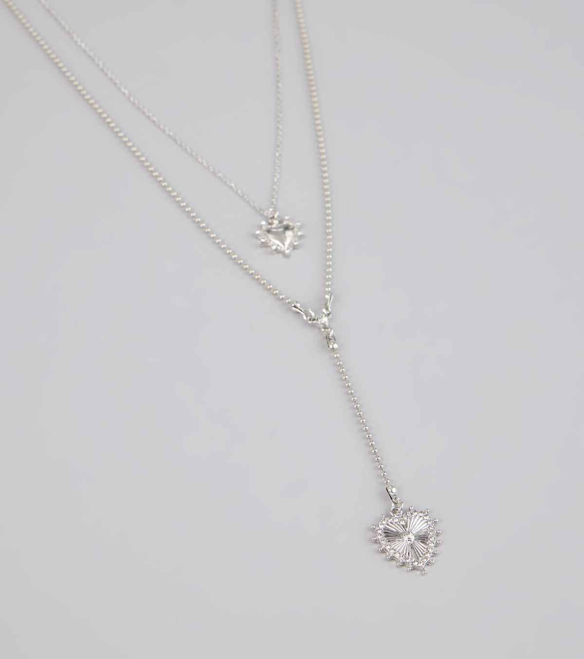 Double the Love Charm Necklace
