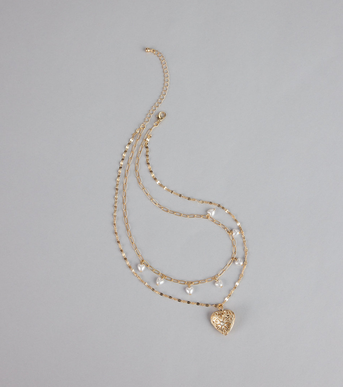 Love Notes Pearl Charm Necklace