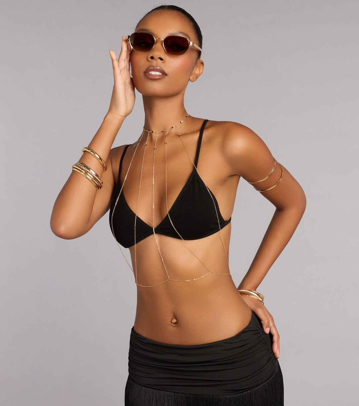Quiet Luxury Back Chain Body Jewelry