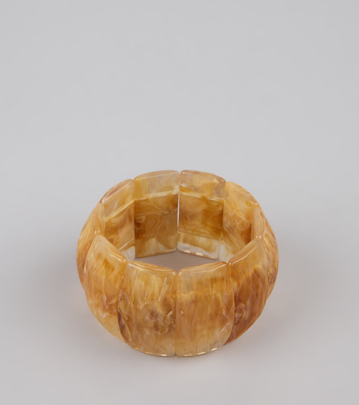 Stack It Up Resin Stretch Bracelet