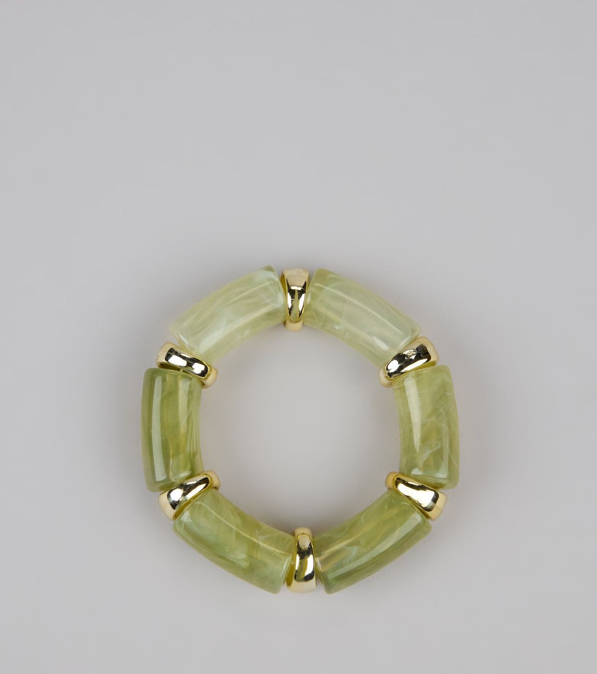 Edgy Stretch Resin Bracelet