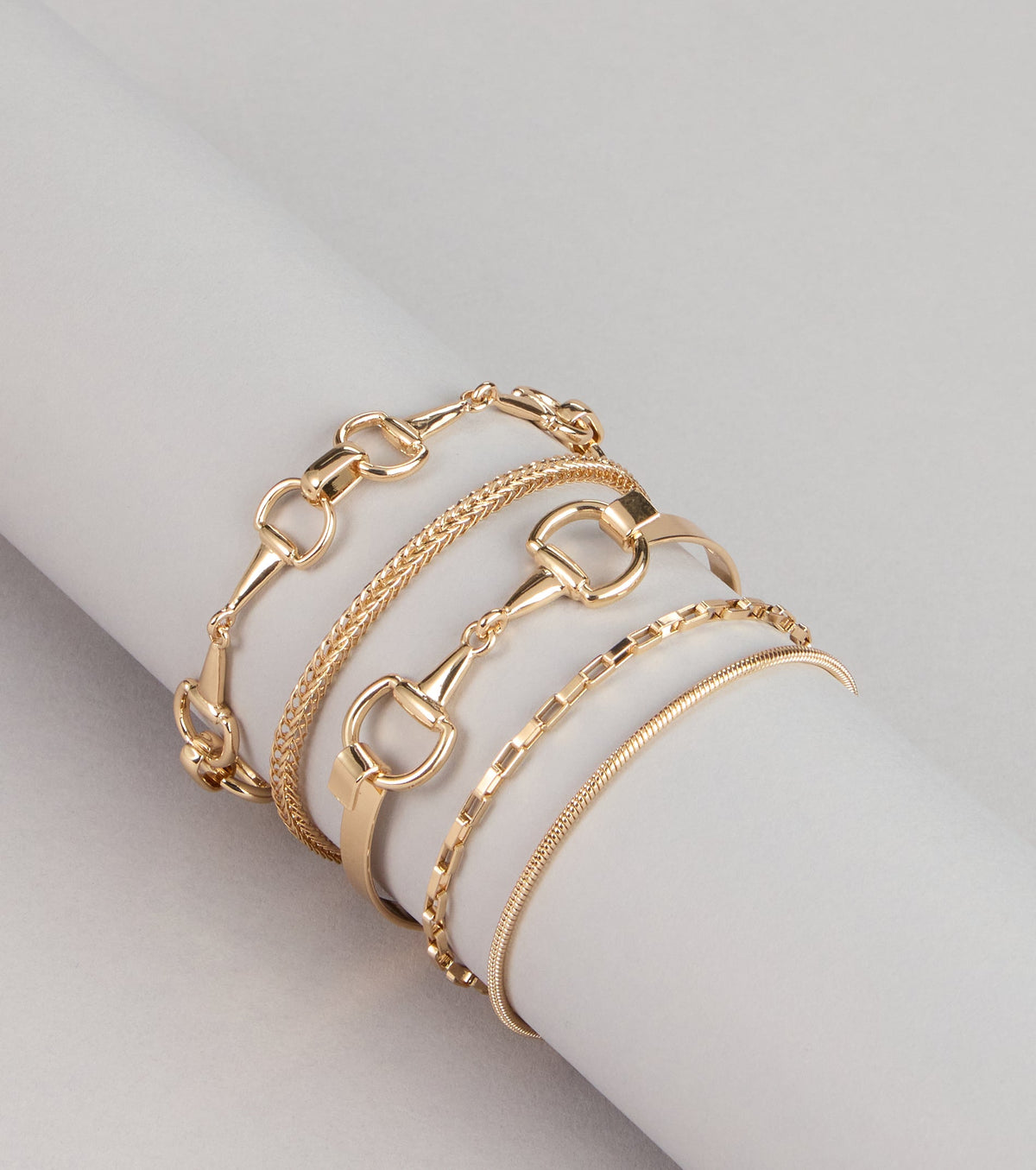 Easy Polish Five Chain Bracelet Set