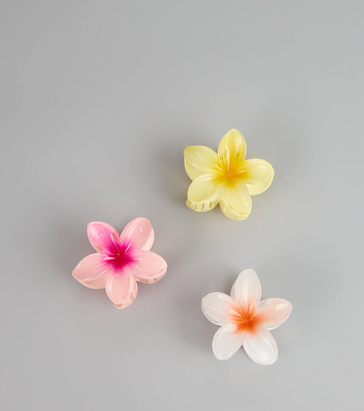 Sweet Bloom Flower Hair Clip Set