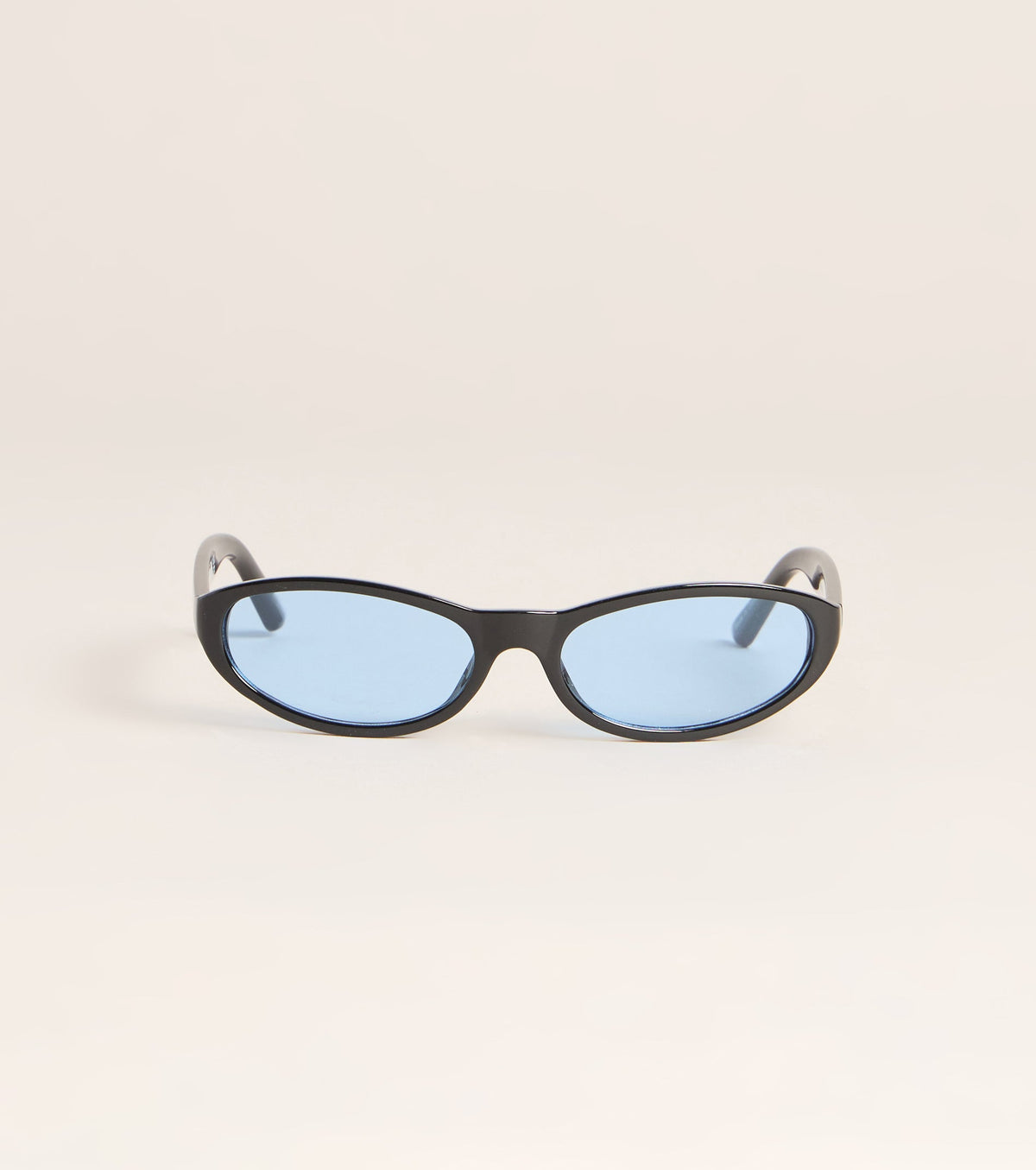 Minimalist Sleek Oval Sunglasses