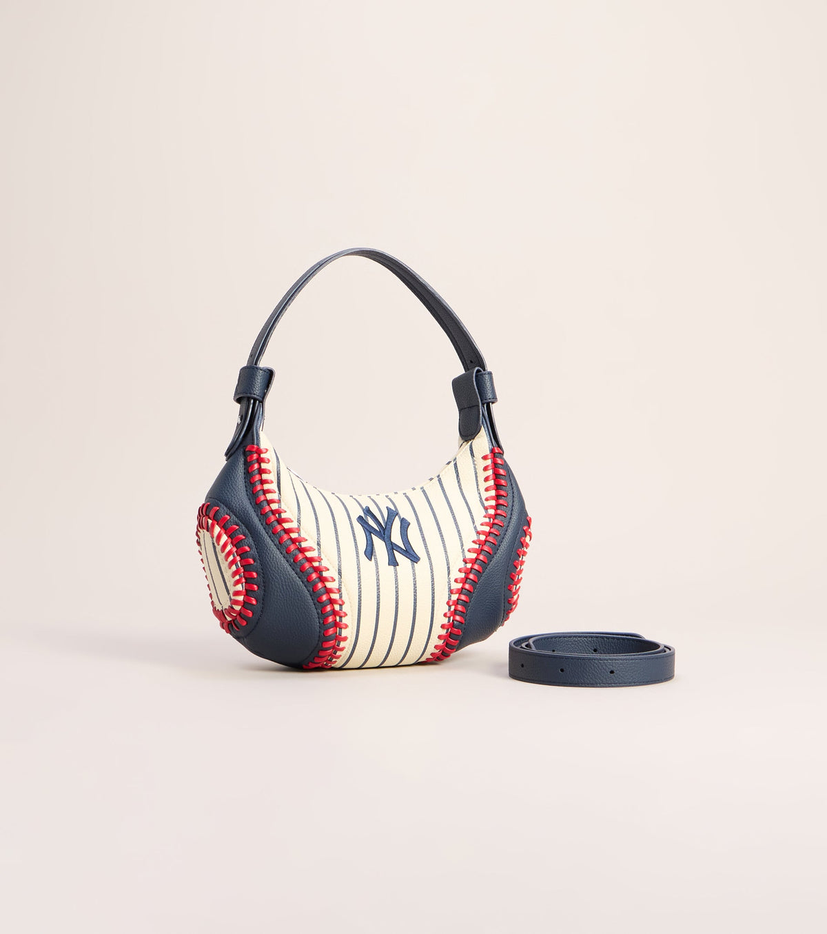 Street Style NY Yankees Baseball Shoulder Bag