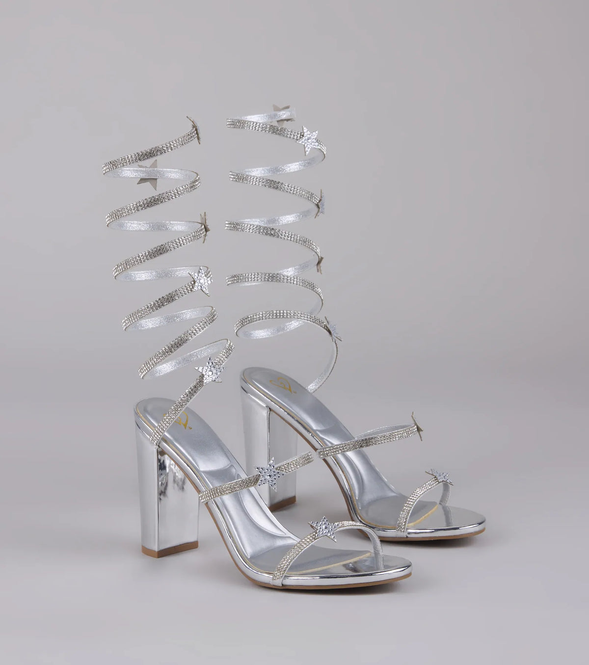 Catch Me in the Cosmos Star Spiral Heels