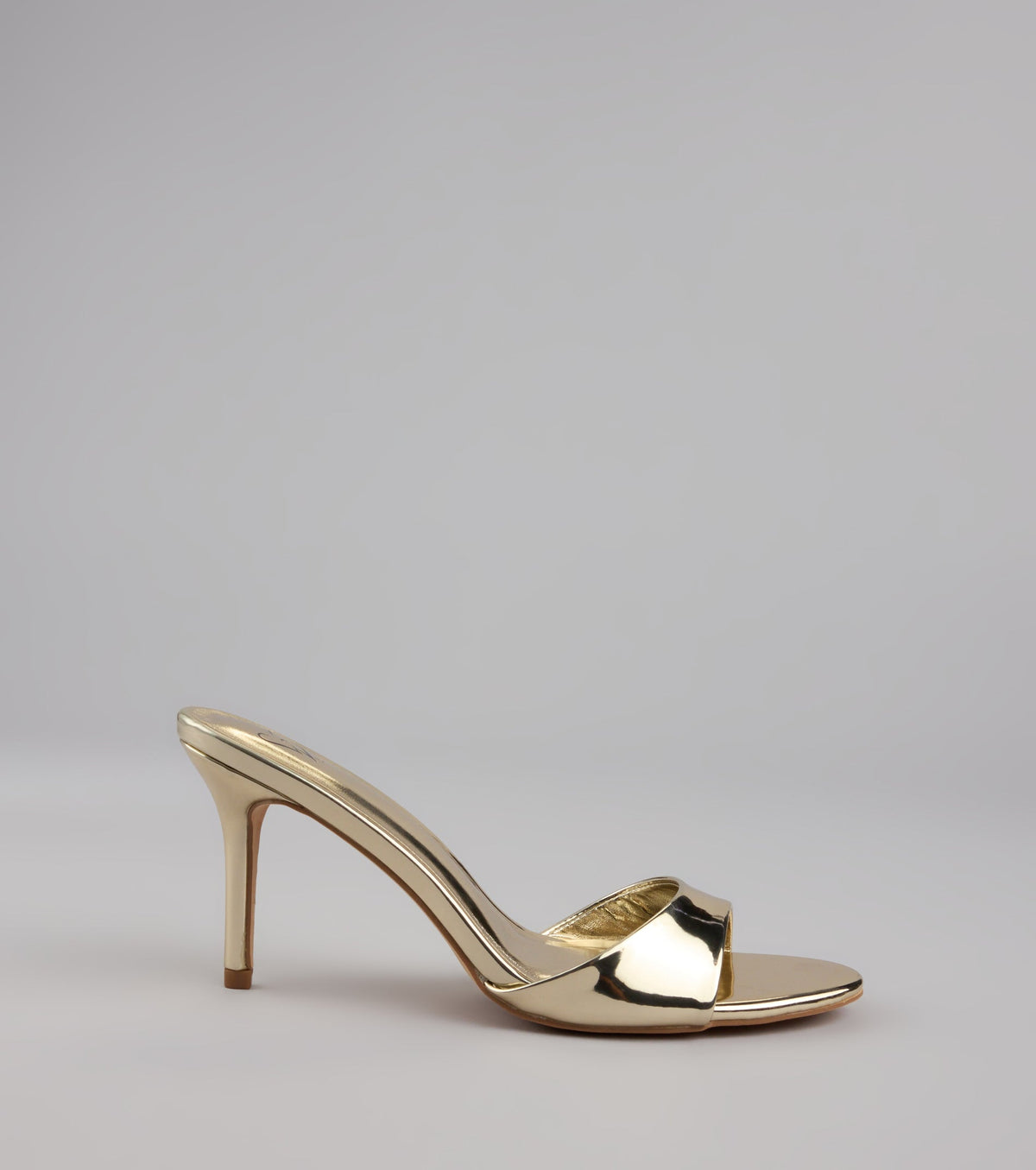 Just Like Magic Metallic Stiletto Heels