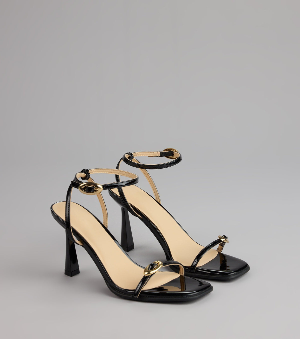 Power Play Patent Stiletto Heels