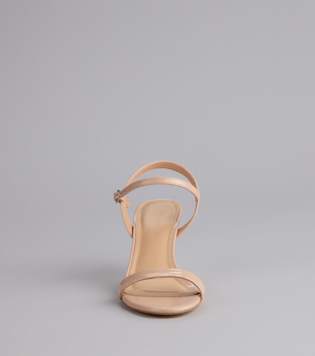 Sleek And Simple Patent Kitten Heels