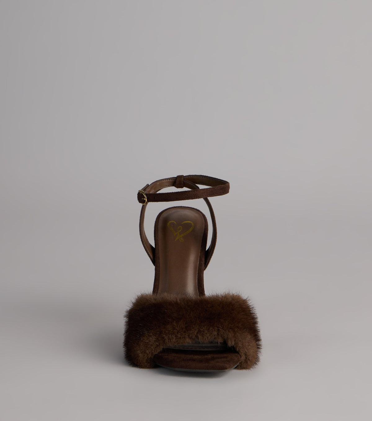 Fluff Talk Faux Suede Stiletto Heels