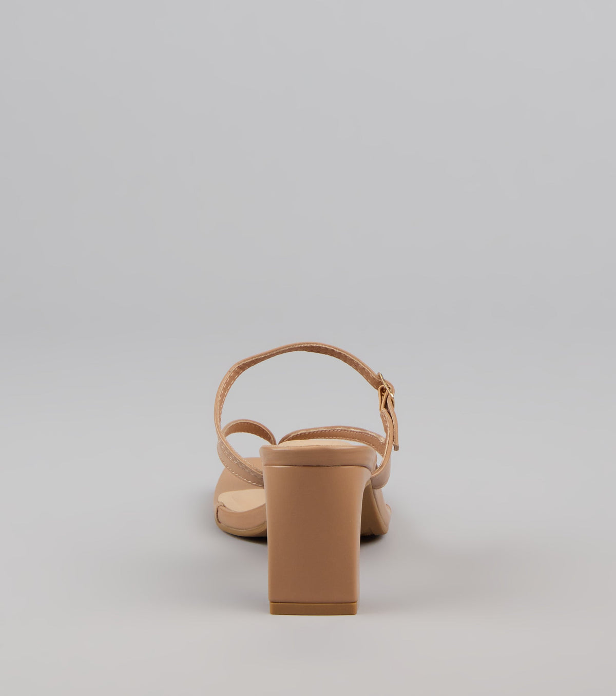 Strap In Thong Buckle Mules