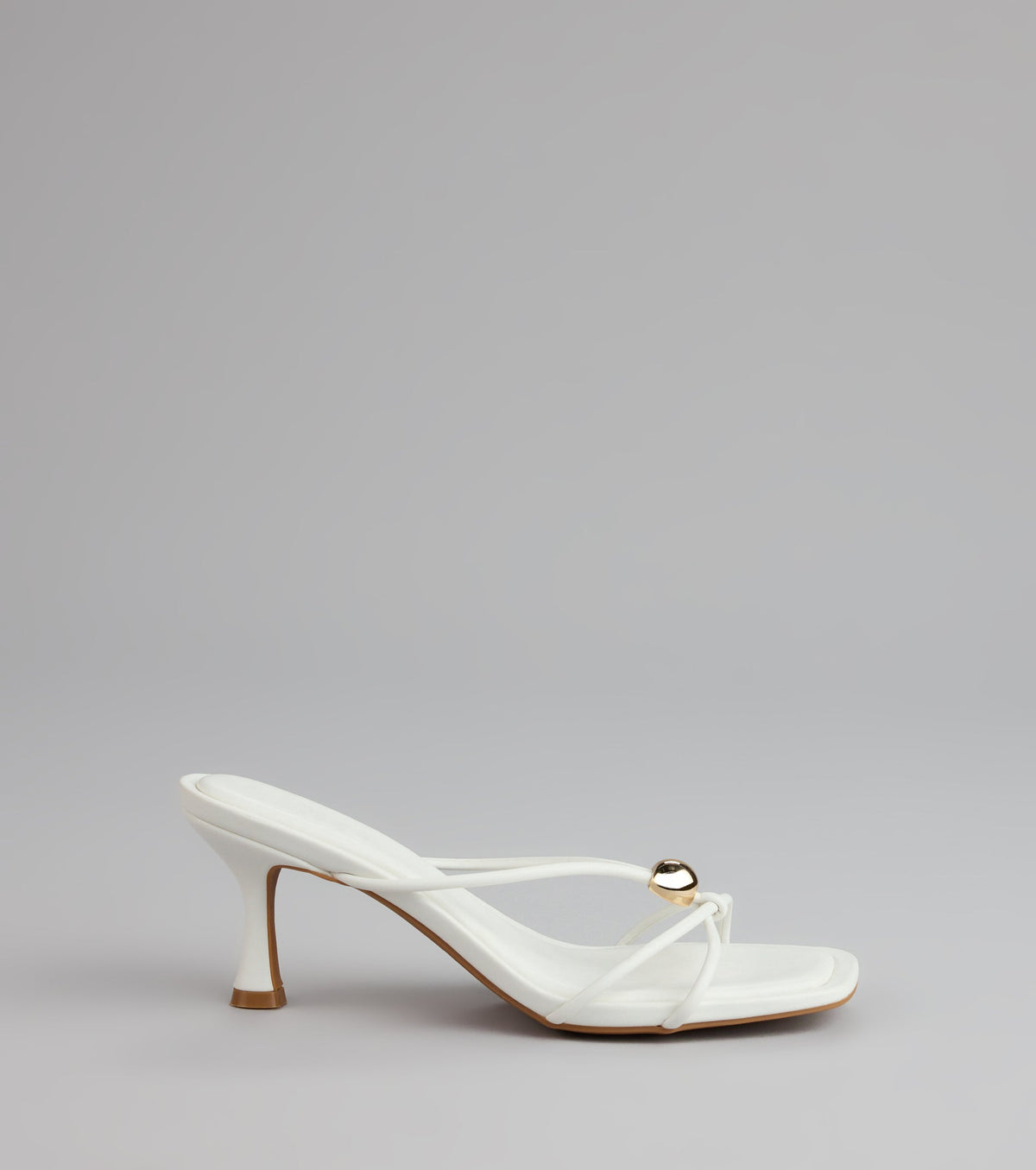 Sleek Luxe Strappy Stiletto Mules