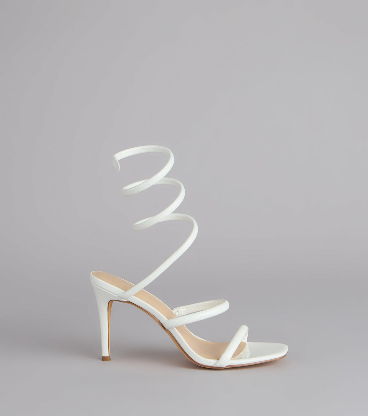 Wrap Me Up Spiral Stiletto Heels
