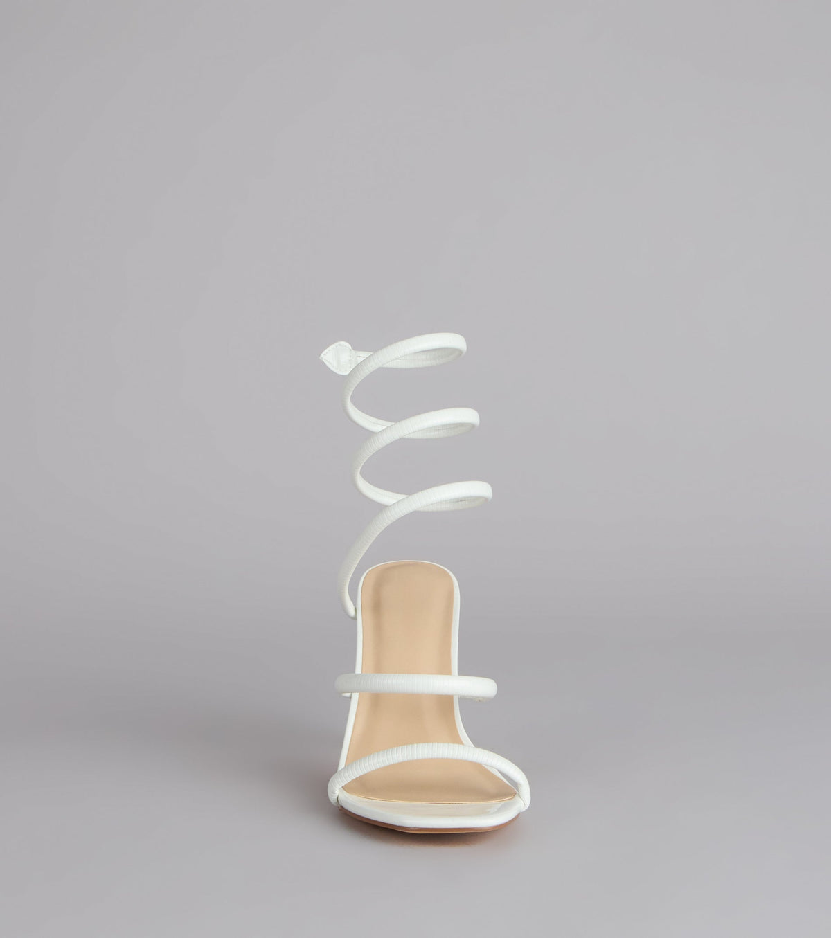 Wrap Me Up Spiral Stiletto Heels