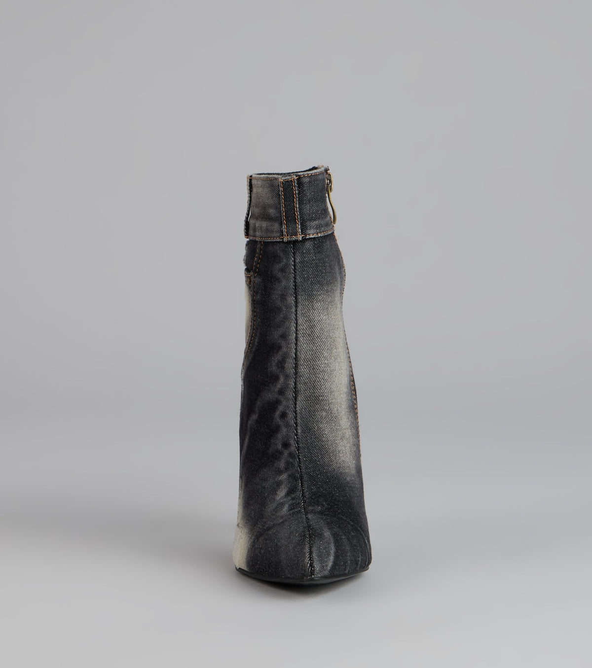 City Blues Denim Stiletto Booties