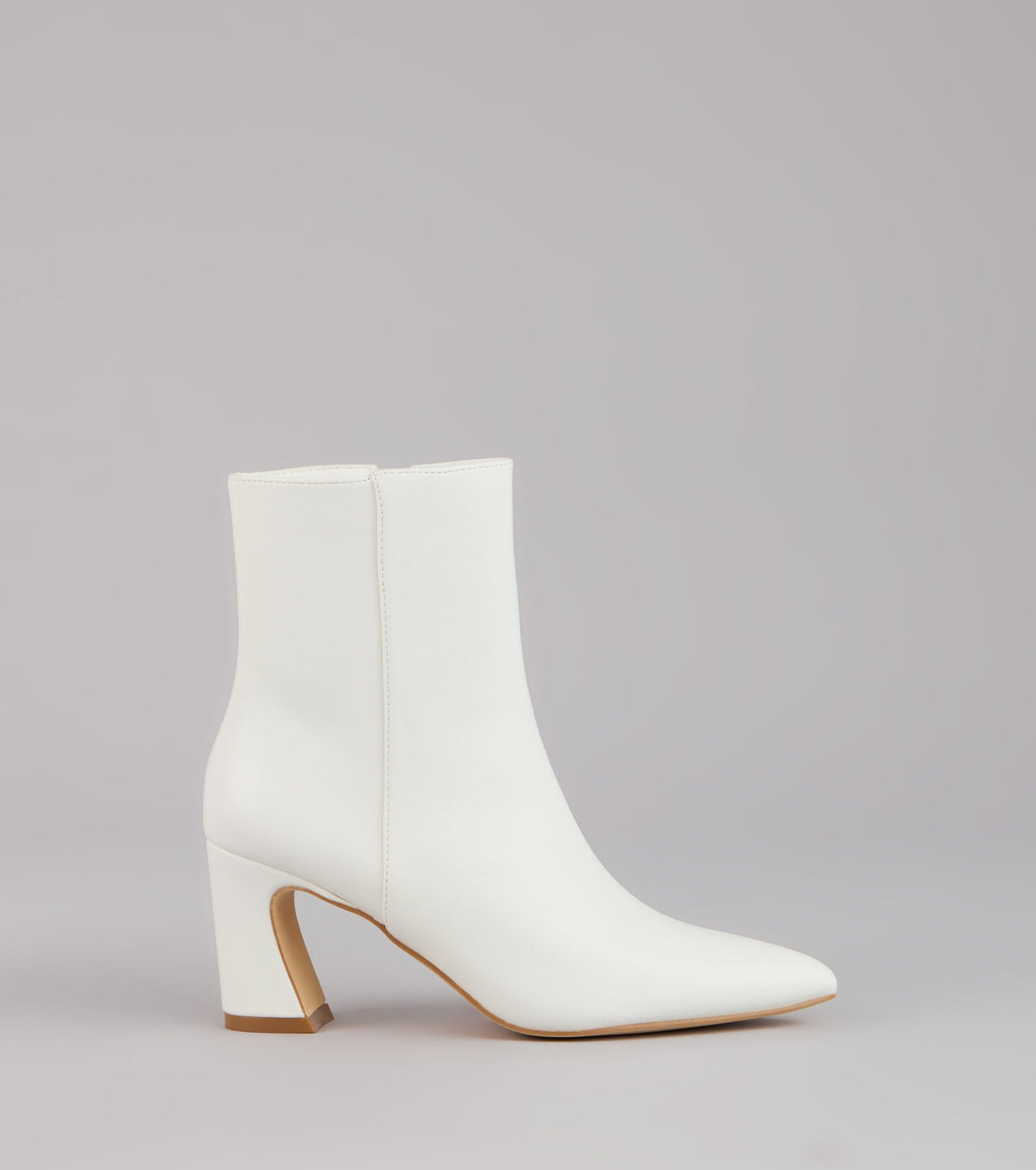 Downtown Sleek Faux Leather Booties