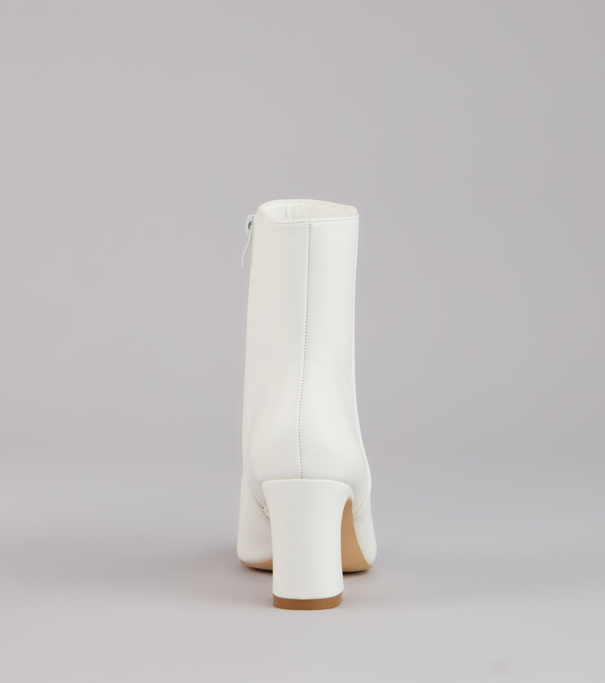 Downtown Sleek Faux Leather Booties