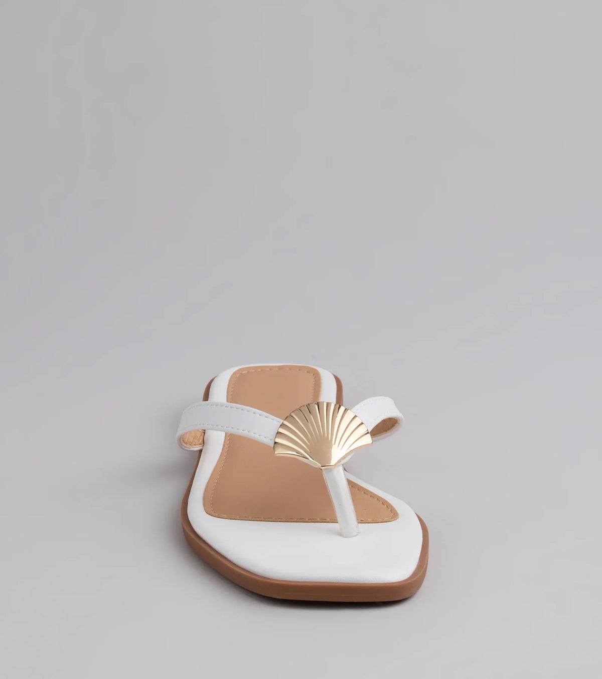 Golden Hour Seashell Sandals