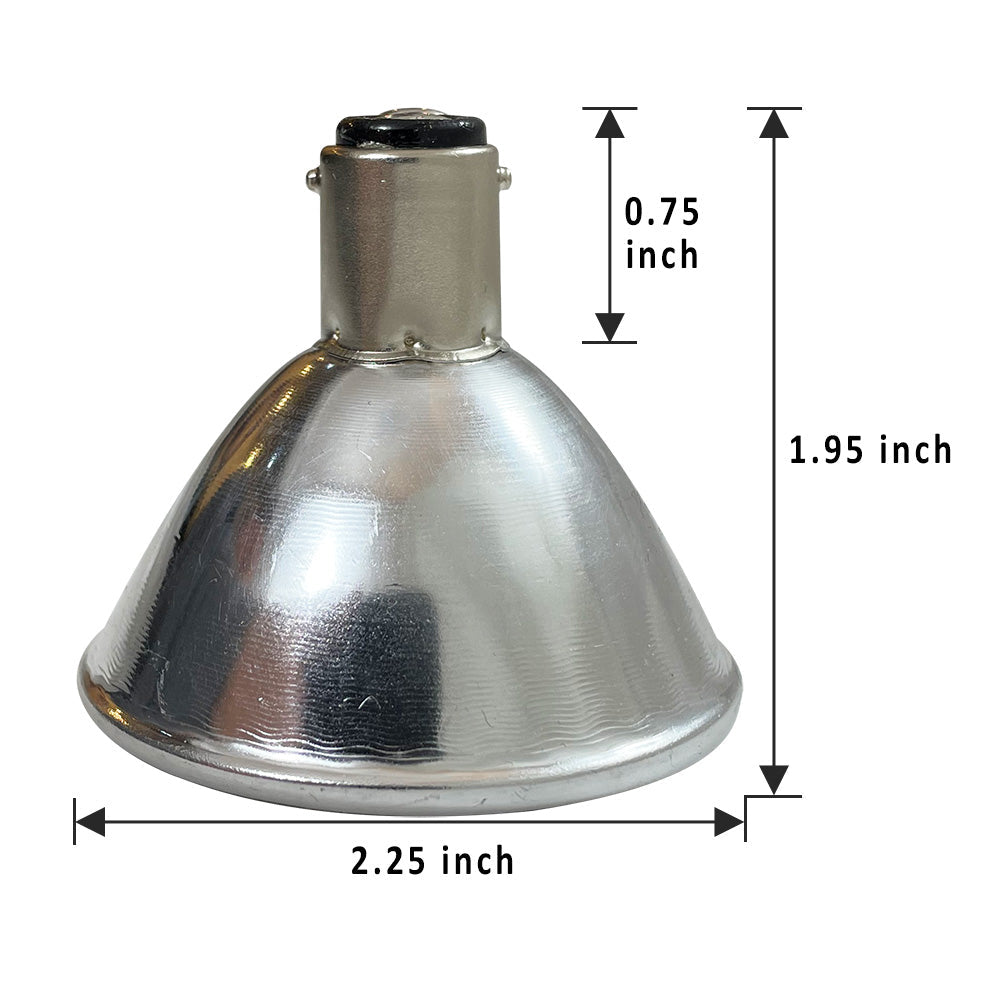 50w AR56 ALR18 BA15d Frosted Halogen Light Bulb