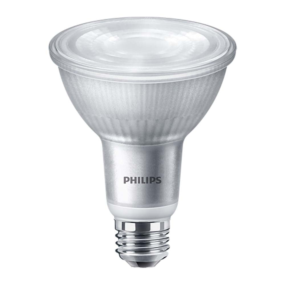 Philips 8.5w PAR30L Dimmable LED 4000k cool white Flood 25 Light Bulb