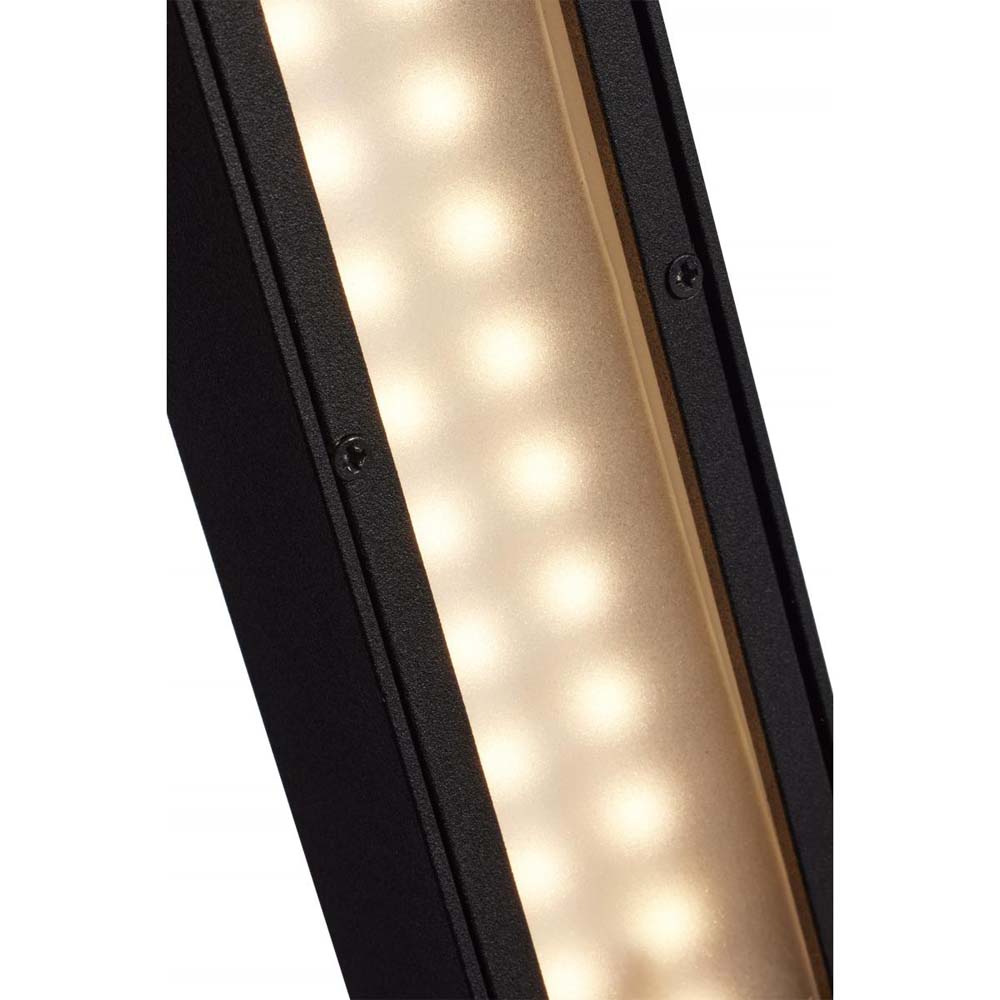 Raven LED Outdoor Sconce 18-in Textured Matte Black Finish 15ws 3000K