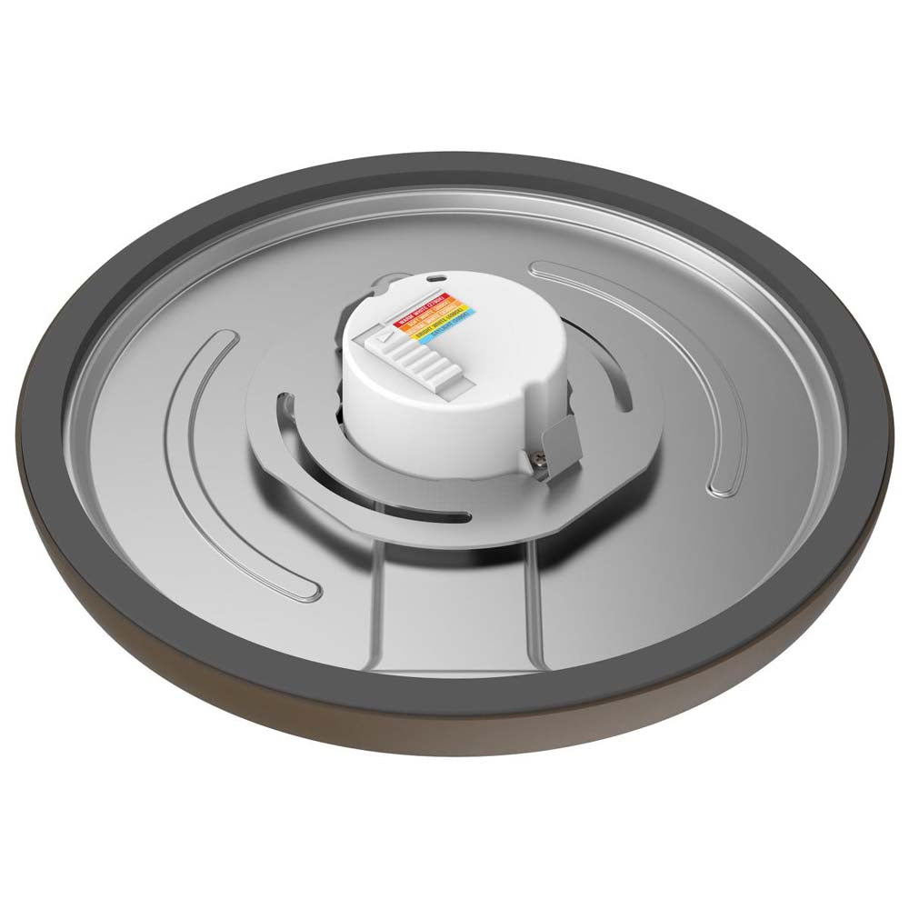 13w 9in. Round LED Flush Mount CCT Selectable with Bronze Finish