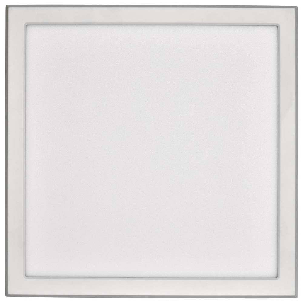 13w 9in. Square LED Flush Mount CCT Selectable with White Finish