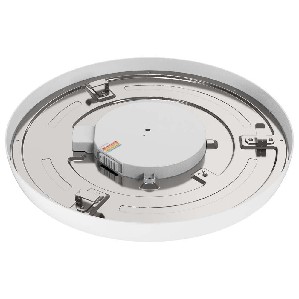 Blink Pro - 19.5w 12-in. CCT Selectable LED Round Surface Mount White Finish