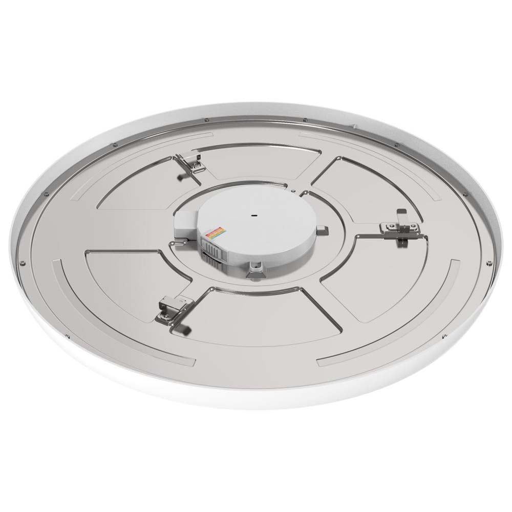 Blink Pro - 34w 19 in. CCT Selectable LED Round Surface Mount White Finish