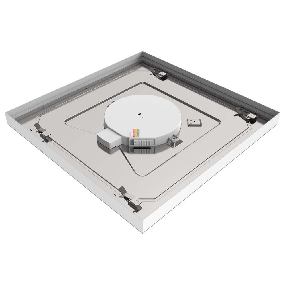 Blink Pro - 19.5w 12-in CCT Selectable LED Square Surface Mount White Finish