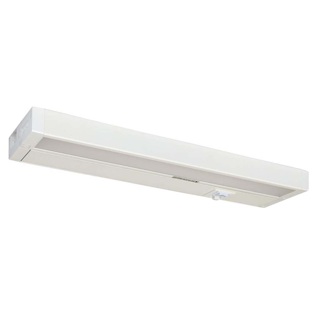 Nuvo 9w 14-in LED White Linkable Under Cabinet Task Light CCT Selectable 120v