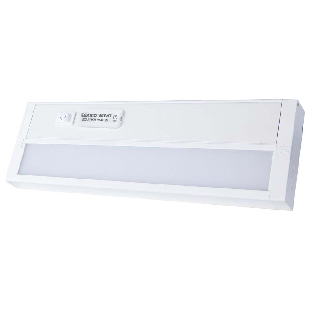 Wi-fi 11-in LED Smart Starfish RGB and Tunable White Finish Under Cabinet Light