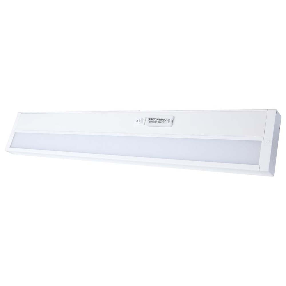 Wi-fi 22-in LED Smart Starfish RGB and Tunable White Finish Under Cabinet Light