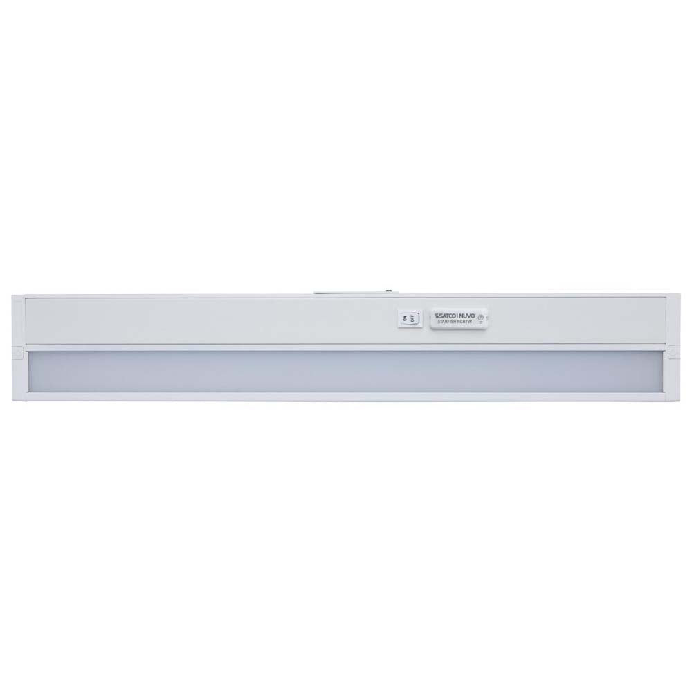 Wi-fi 22-in LED Smart Starfish RGB and Tunable White Finish Under Cabinet Light