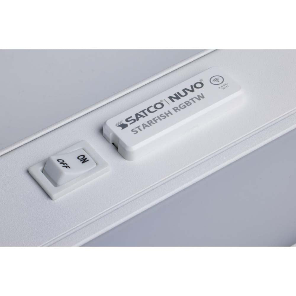 Wi-fi 22-in LED Smart Starfish RGB and Tunable White Finish Under Cabinet Light