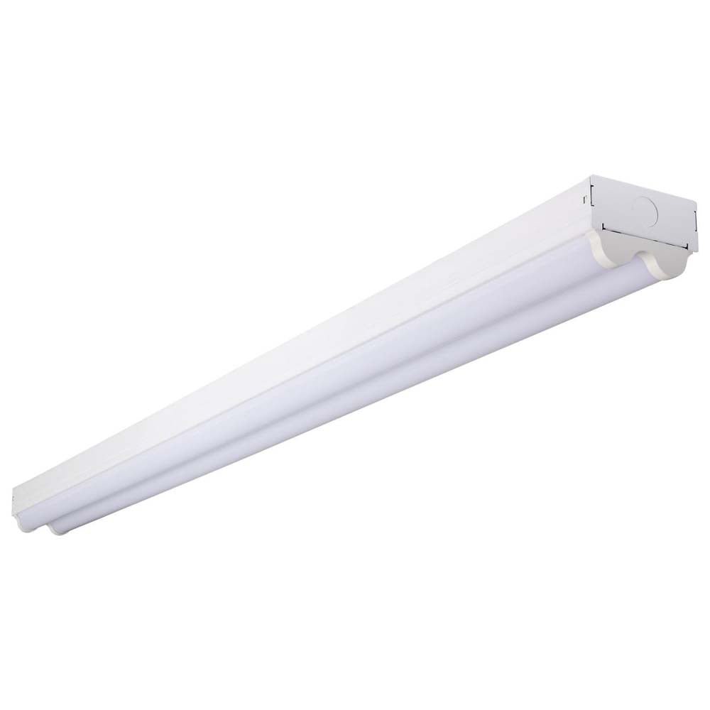 4-ft 43w LED Double Light Strip Fixture 4750 lumens 4000K 120-277V