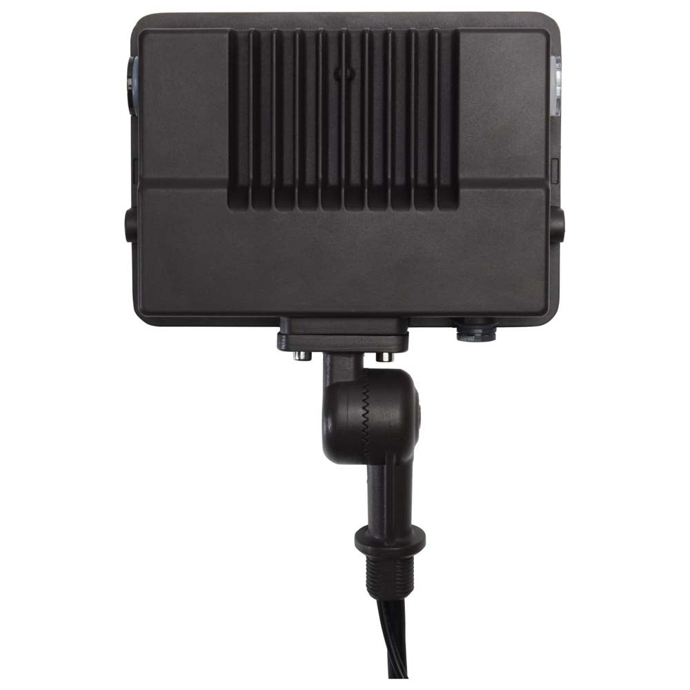 LED Tempered Glass Flood Light w/ CCT Tunable ColorQuick Bronze Finish