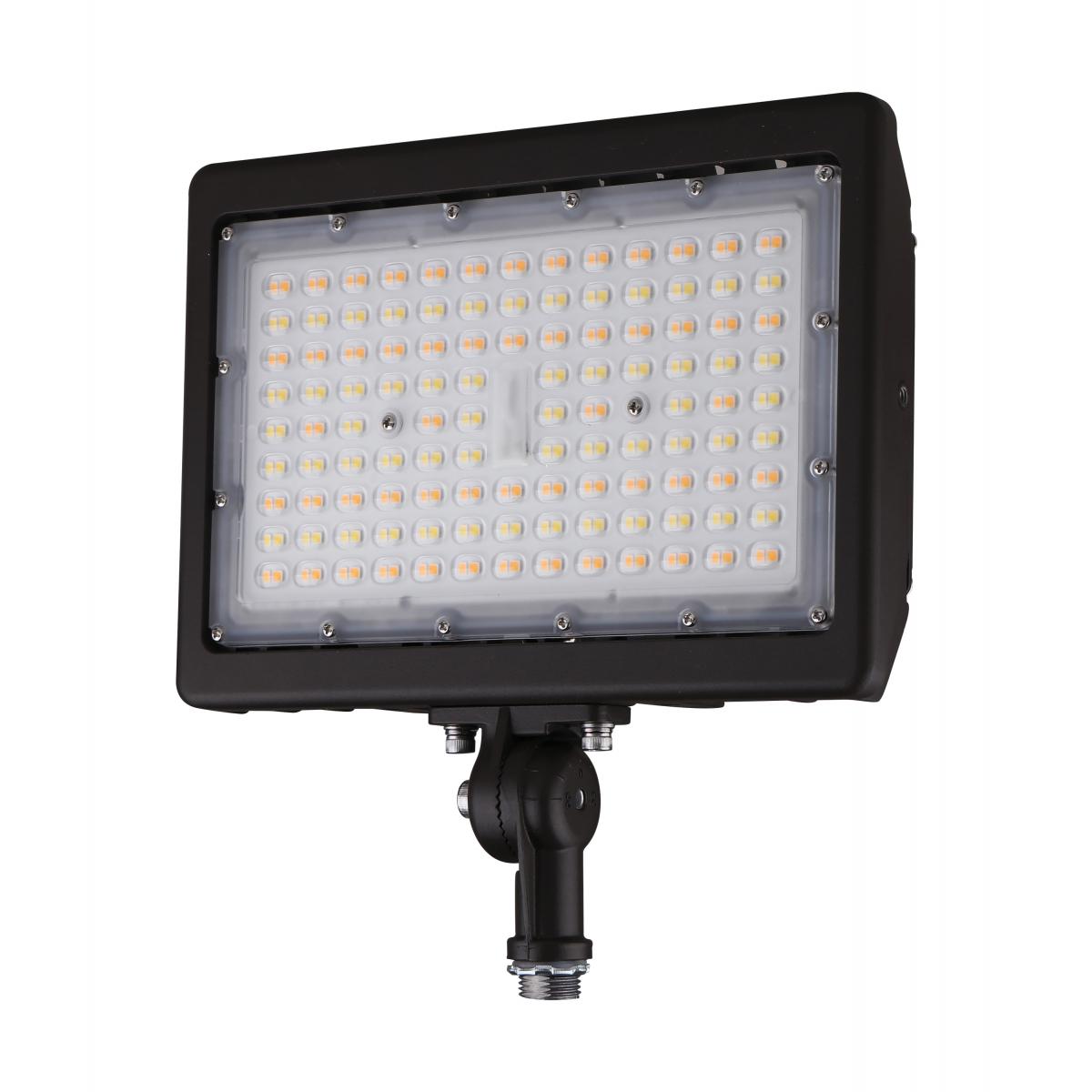LED Flood Light 90w 5000K Bronze Finish 100-277V
