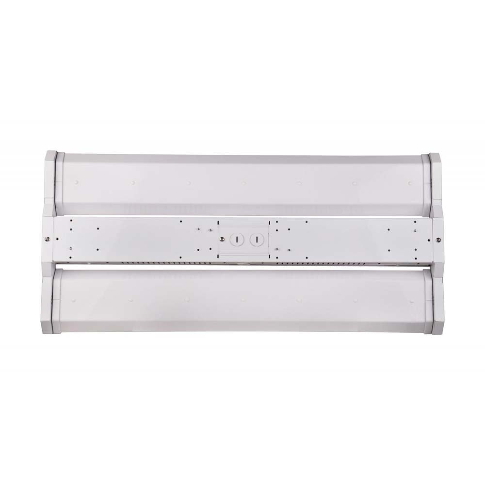 LED Adjustable High Bay 110w 4000K White Finish 120-277v