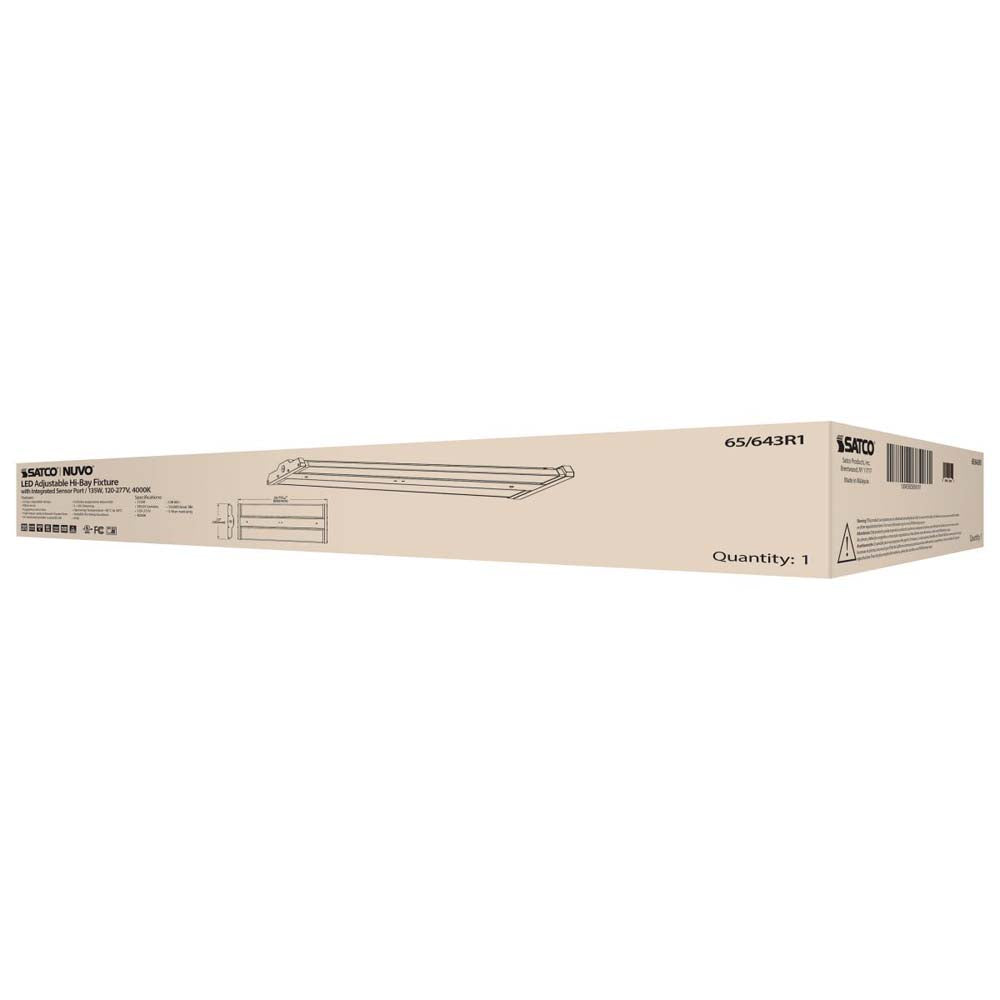 LED Adjustable High Bay 135w 4000K Sensor Port 120-277v