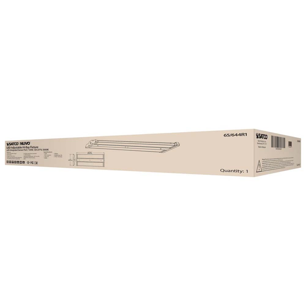 LED Adjustable High Bay 135w 5000K Sensor Port 120-277v