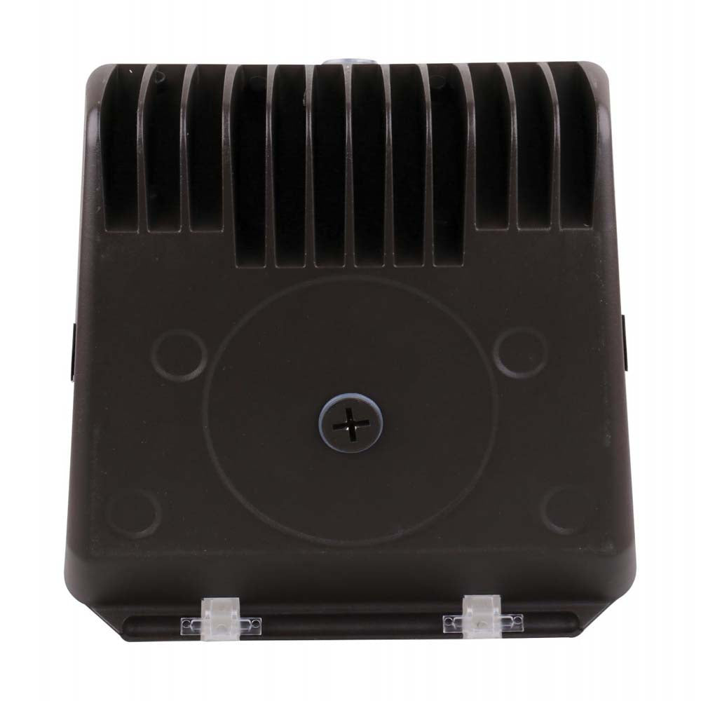 29w Small LED Wall Pack w/ CCT Tunable 120-277v Security Lighting Bronze Finish